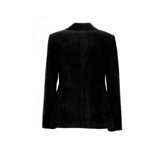 Corduroy Double-Breasted Blazer