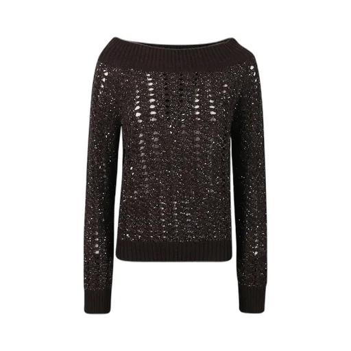 Sequin-Embellishment Sweater
