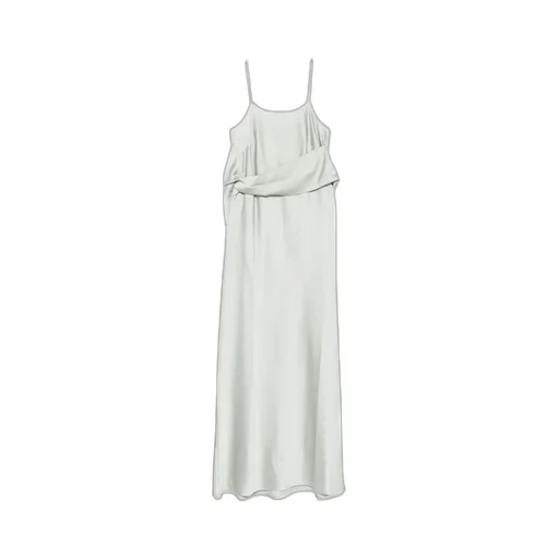 Draped Slip Dress