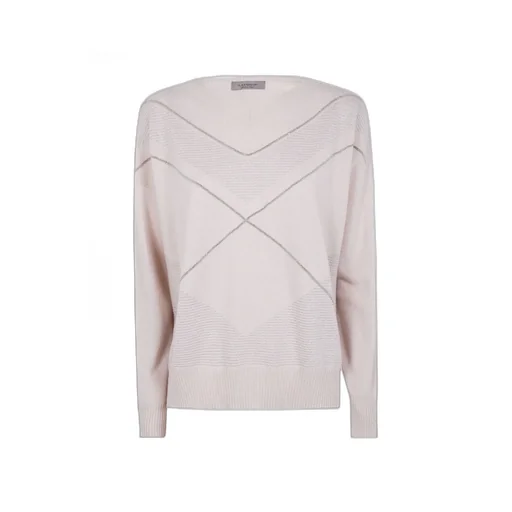 Intarsia V-Neck Sweater