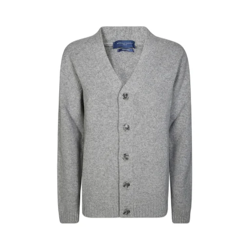 Long-Sleeved Knitted Cardigan