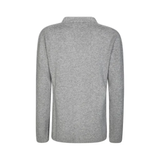 Long-Sleeved Knitted Cardigan