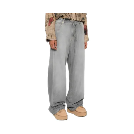 Broad-Leg Jeans