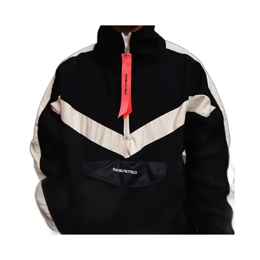 Striped Trimmed Casual Jacket