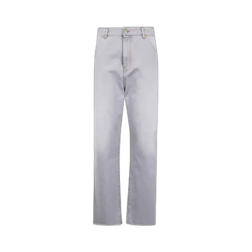 Lisa Belted Straight-Leg Jeans