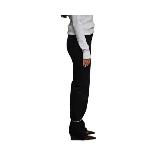 Straight Leg Fitted Jeans