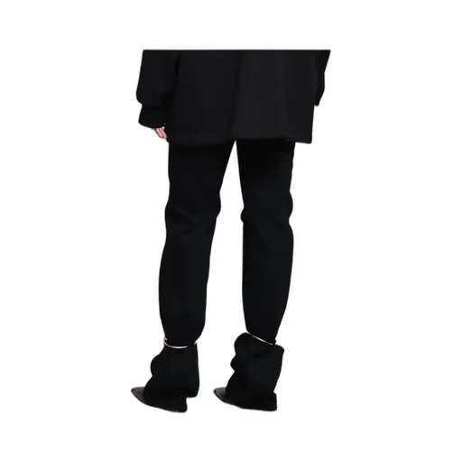 Straight Leg Fitted Jeans