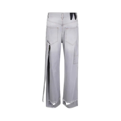 Lisa Belted Straight-Leg Jeans