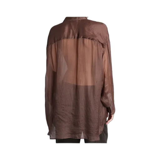 Keanu Silk Organza Shirt