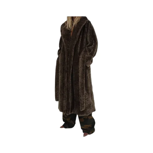 Madison Belted Faux Fur Coat