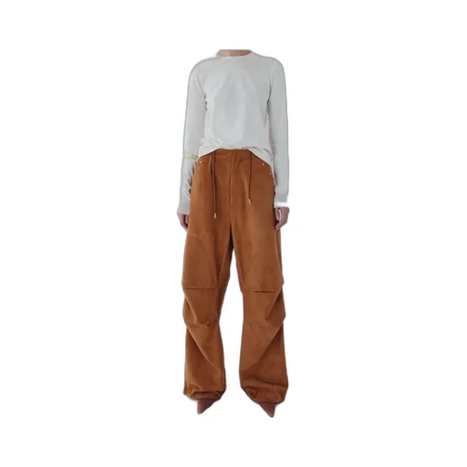 Pleat Detail Track Pants