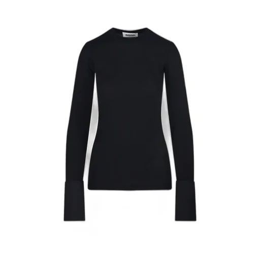 Cuff Detail Long-Sleeve Top