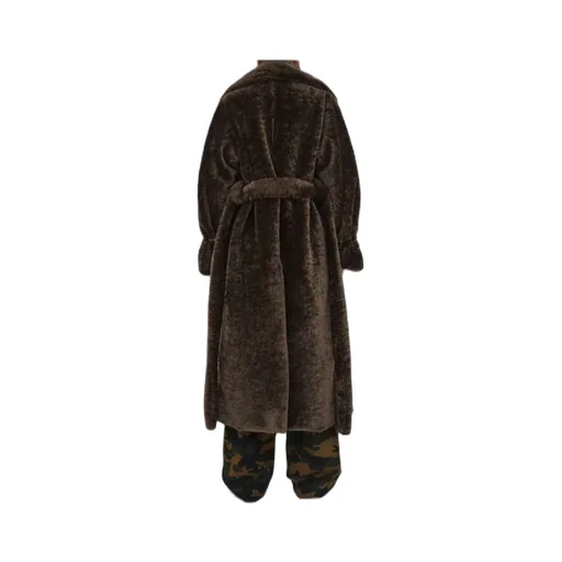 Madison Belted Faux Fur Coat
