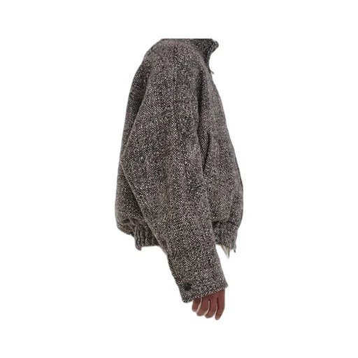 Herringbone-Pattern Jacket