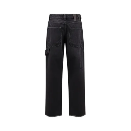 Frayed Pocket Jeans