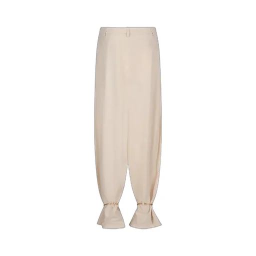 Phebe Cuff-Adorned Wide-Leg Pants