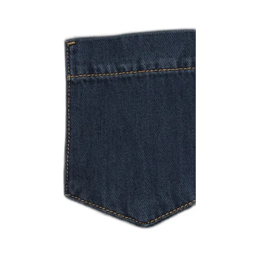 Long-Sleeved Denim Shirt