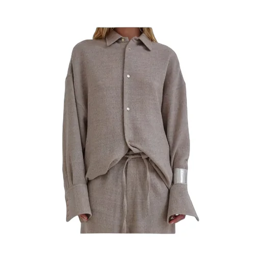 Georgia Detachable Scarf Japanese Shirt