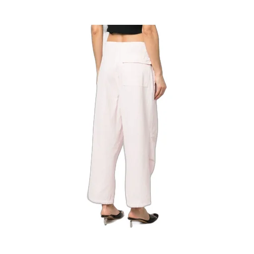 Drawstring Wide Leg Trousers