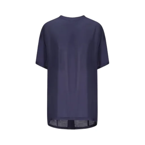 Linda Back Snapped Jersey T-Shirt