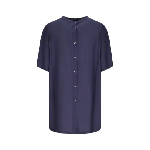 Linda Back Snapped Jersey T-Shirt