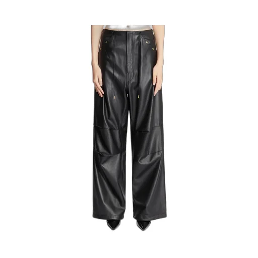 Daisy Plonge Nappa Leather Military Trousers
