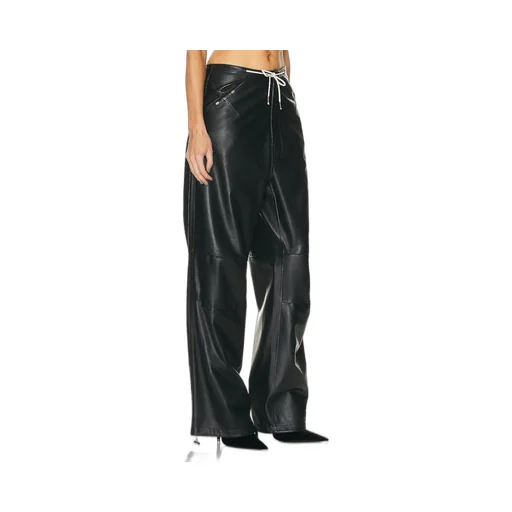 Daisy Plonge Nappa Leather Military Trousers