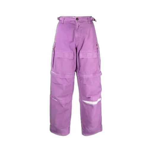 Wide-Leg Cargo Pants