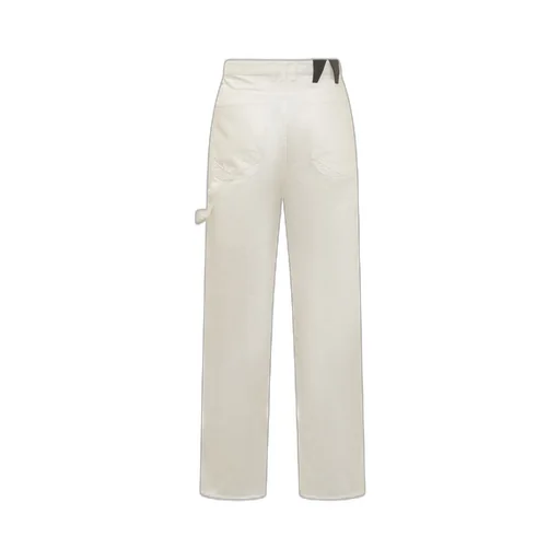 High-Waisted Straight-Leg Jeans