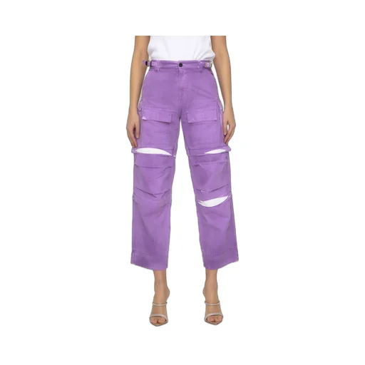 Wide-Leg Cargo Pants