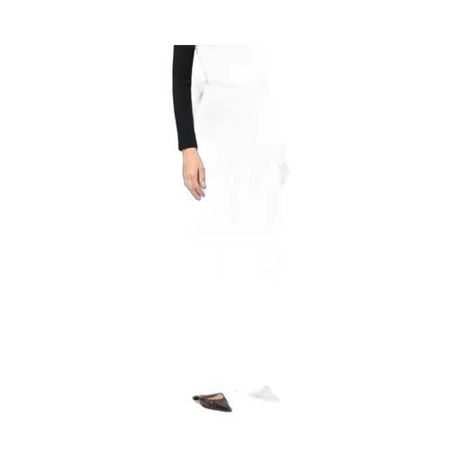 Ripped-Detail Wide-Leg Trousers