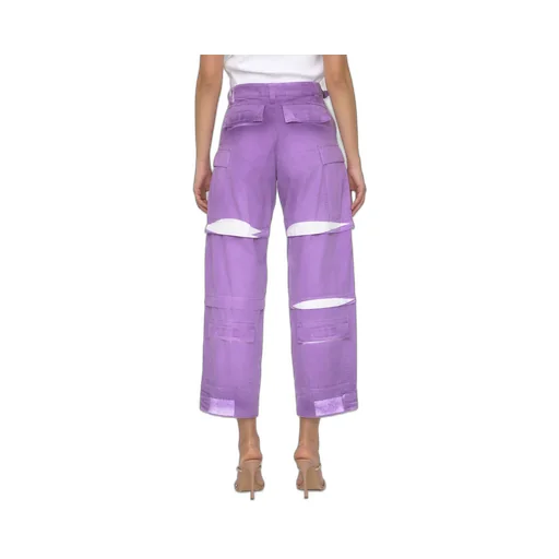 Wide-Leg Cargo Pants
