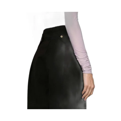 Drawstring-Waistband Cotton Trousers