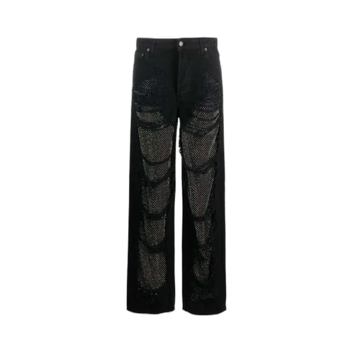 Karen Embellished Distressed Jeans