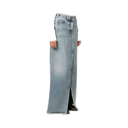 Non-Stretch Denim Skirt
