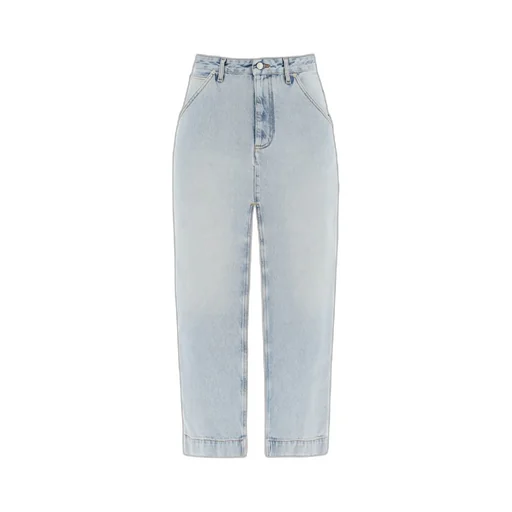 Mid-Length Denim Half-Length Skirt