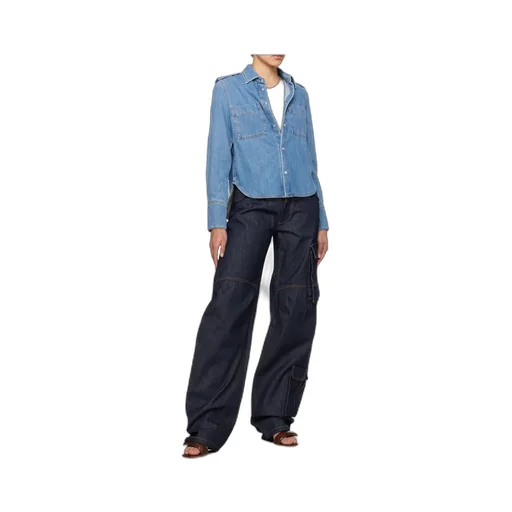 Non-Stretch Denim Shirt