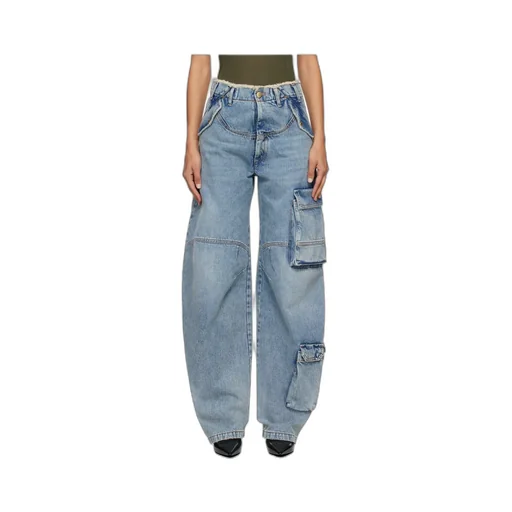 Rosalind Barrel Leg Cargo Jeans