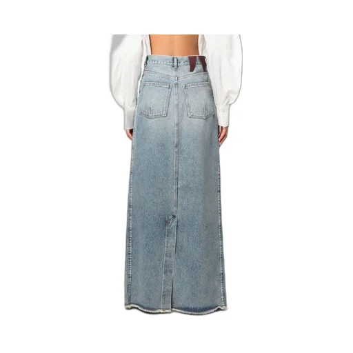 Non-Stretch Denim Skirt