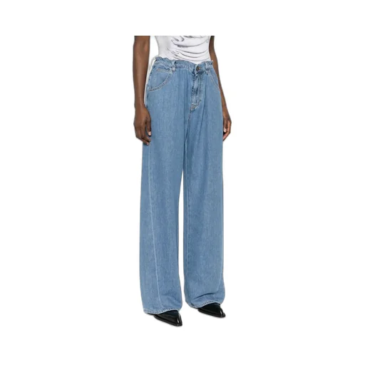 Iris Mid-Rise Wide-Leg Jeans
