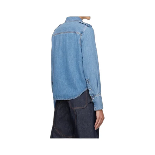 Non-Stretch Denim Shirt