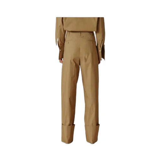 Cropped Pleated Pants