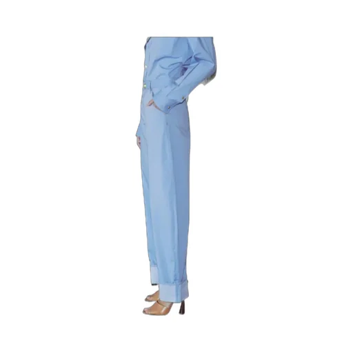 Folded-Edge Tapered Trousers