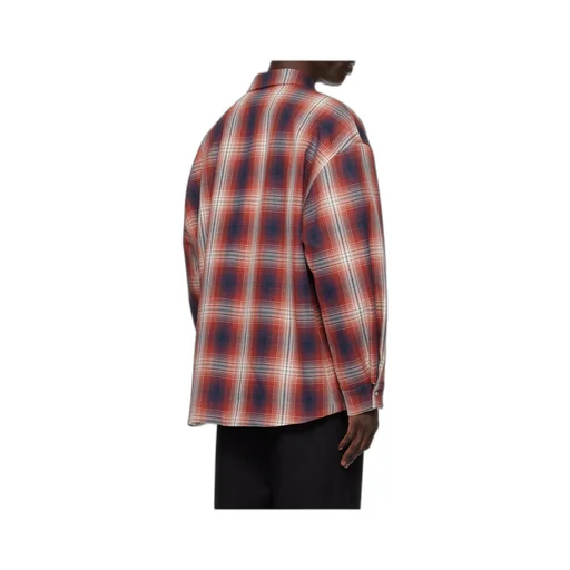 Jacquard Pattern Shirt Jacket