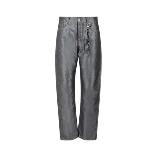 Shiny Straight Jeans