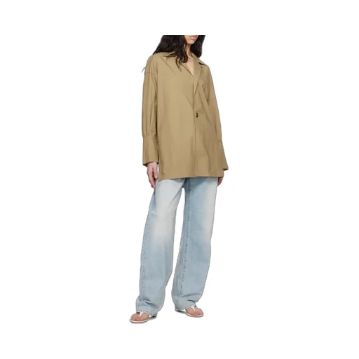 Popeline Tunic Style Shirt