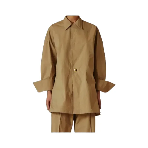 Popeline Tunic Style Shirt