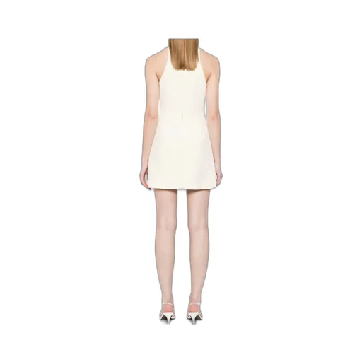 Crystal-Embroidered Mini Dress