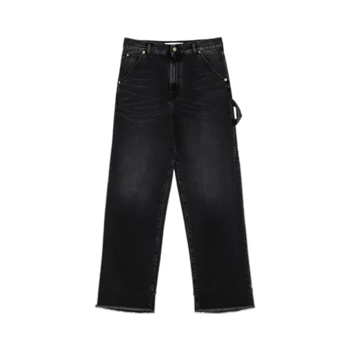 Belt Ring Washed Jeans