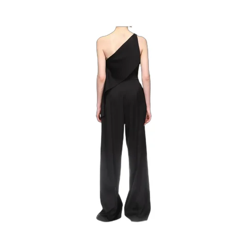 Crystal Claw Embellished Draped Jumpsuit